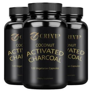 Activated Coconut Charcoal Supplement - 120 Capsules