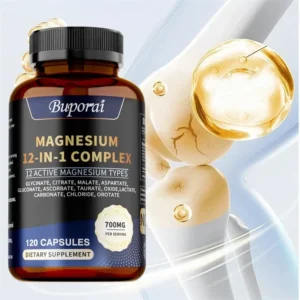 Magnesium Complex: Heart Health Supplement, - 120pcs