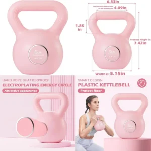Kettlebells Fitness Exercise-Pink Strength Training