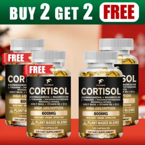 Pure Cortisol Supplement, with Ashwagandha, Magnesium,